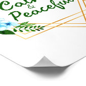 positive Bekräftigungen des Tages Poster (Ecke)