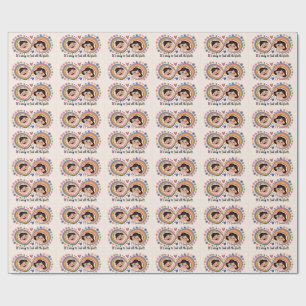 Positive Bestätigung Emoji emotionale psychische G Geschenkpapier