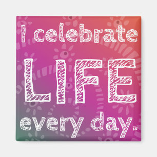 Positive Bestätigung für ein perfektes körperlich  Magnet