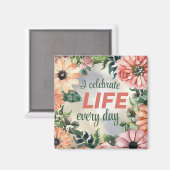 Positive Bestätigung für ein perfektes körperlich  Magnet (Vorderseite/Rückseite)