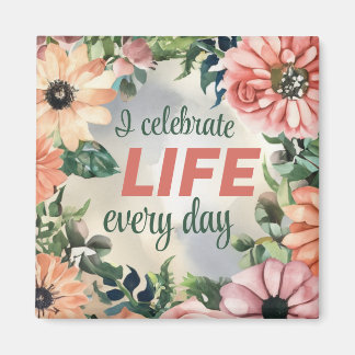 Positive Bestätigung für ein perfektes körperlich  Magnet