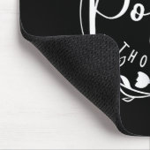 Positive Bestätigung und Ritual oder wachse positi Mousepad (Ecke)