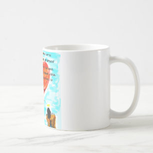 Positive Bestätigungen Kaffeetasse