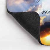 Positive Bestätigungsmotivation über Träume Mousepad (Ecke)