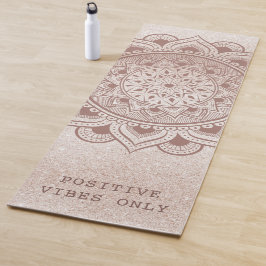 Positive Bilder nur maßgeschneidertes Zitat Chic M Yogamatte