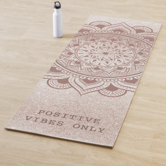 Positive Bilder nur maßgeschneidertes Zitat Chic M Yogamatte