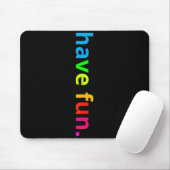 Positive Botschaft bunt Spaß für Kinder Jungen Mousepad (Mit Mouse)