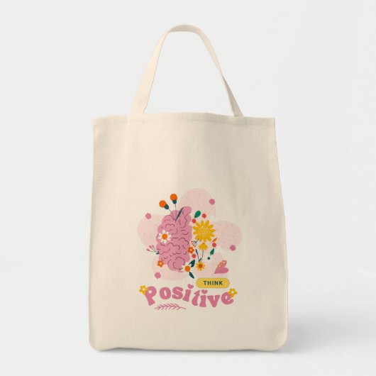 Positive denkende Tragetaschen (Vorne)