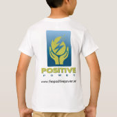 Positive der Power-T - Shirts der Kinder (Rückseite)