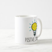 Positive Dinking Pickleball-Tasse Kaffeetasse (VorderseiteRechts)