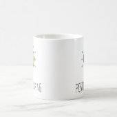 Positive Dinking Pickleball-Tasse Kaffeetasse (Mittel)