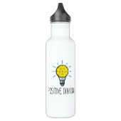 Positive Dinking Pickleball Wasserflasche Edelstahlflasche (Links)