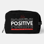 Positive Druckausschnitt Nähtasche Waschbeutel (Rückseite)