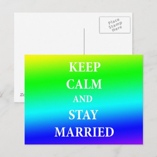 Positive Ehe nach Karte (Vorne/Hinten)