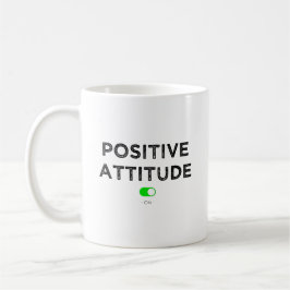 Positive Einstellung man - Becher Kaffeetasse