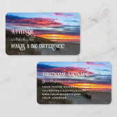 Positive Einstellung motivierend Anführungsleben g Visitenkarte (Vorne/Hinten)