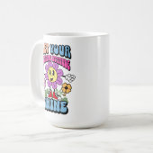 Positive Einstellung Motivierend Inspiration Kaffeetasse (Vorderseite Links)