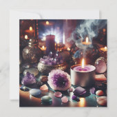 Positive Energie an einen Freund senden Karte (Vorderseite)