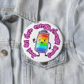 Positive-Energie-Anstecknadel Button (Beispiel)