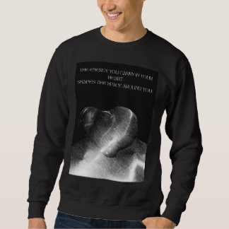 Positive Energie im Herzen Sweatshirt