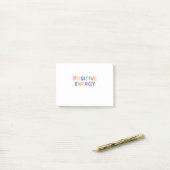 POSITIVE ENERGIE POST-IT KLEBEZETTEL (Auf Schreibtisch)