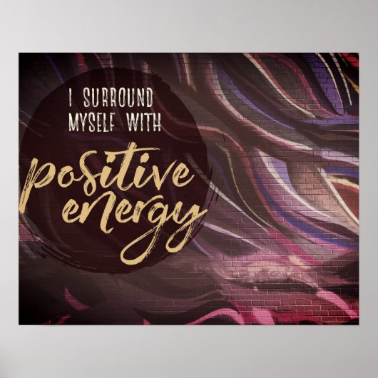 Positive Energie Poster (Vorne)