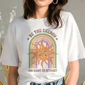 Positive Energie Retro Boho Sun Tri-Blend Shirt