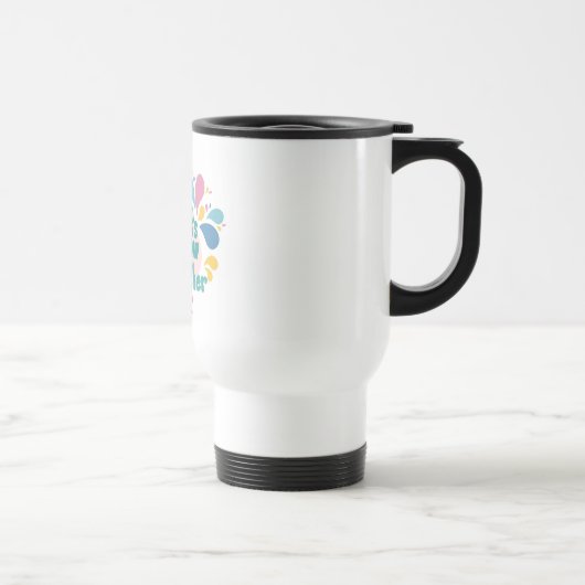 „Positive-Energie-Tasse“ Reisebecher (Rechts)