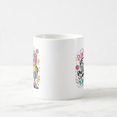 Positive Energie-Tasse | Retro-Akku-Kaffeebecher Kaffeetasse (Mittel)