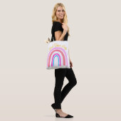 Positive-Energie-Volkskunst-Regenbogen Tasche (Am Model)