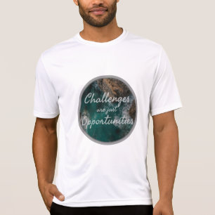 positive Energiequoten für Arbeit, Leben T-Shirt