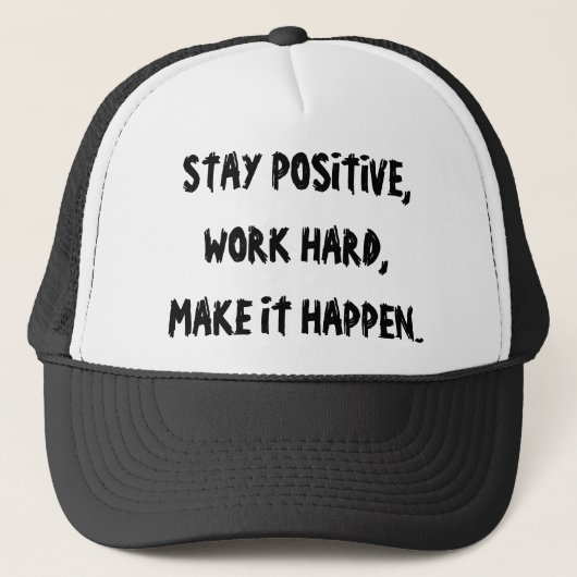 POSITIVE ERMUTIGUNG TRUCKERKAPPE (Vorderseite)