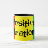 Positive Erschütterungen! Entwurf Rasta Tasse (Zentrum)