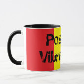 Positive Erschütterungen! Entwurf Rasta Tasse (Links)