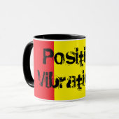 Positive Erschütterungen! Entwurf Rasta Tasse (Vorderseite Links)