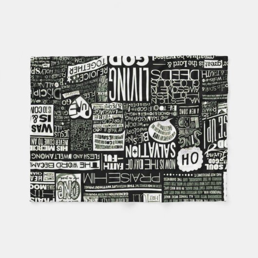 Positive Fleecedecke (Vorderseite (Horizontal))