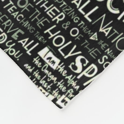 Positive Fleecedecke (Ecke)