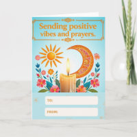 POSITIVE GEBETE & SCHWINGUNGEN KARTE