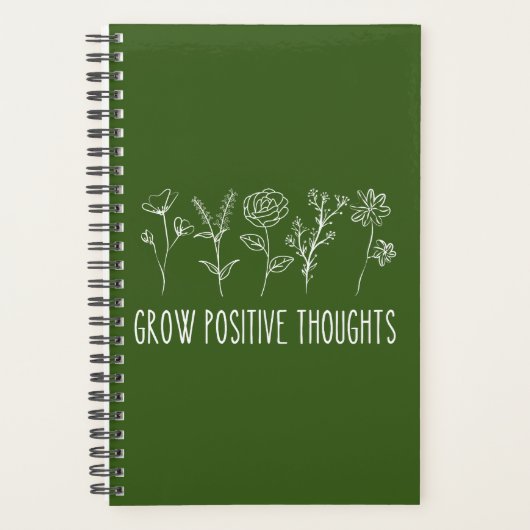 Positive Gedanken Ästhetischer Planer wachsen (Vorderseite)