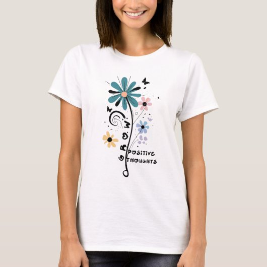 Positive Gedanken Inspiration T-Shirt (Vorderseite)
