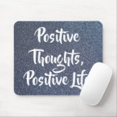 Positive Gedanken Inspiration Zitat personalisiere Mousepad (Mit Mouse)