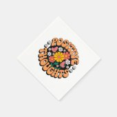 Positive Gedanken - Inspirationsblume (2) Serviette (Ecke)