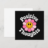 Positive Gedanken - Inspirationsflorale (Vorne/Hinten)