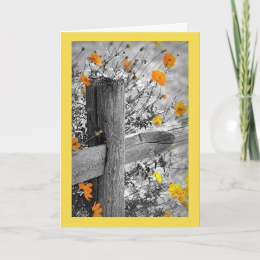 Positive Gedanken u. Liebe-Karte Karte (Vorderseite)