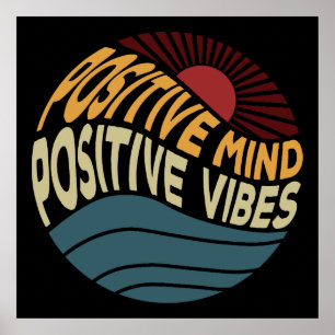 Positive Geist Positive Vibes Poster