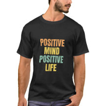 Positive Geist Positives Leben Florale Typografie