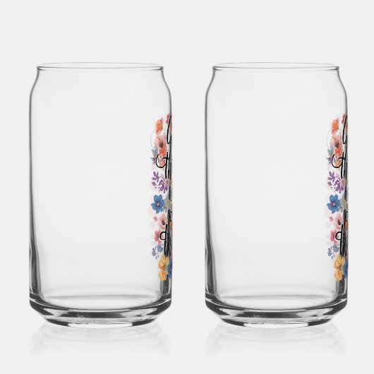 Positive Growth and Motivation Typography Dosenglas (Rechts)