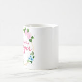 positive gute vibes Zitate für Arbeit Kaffeetasse (Mittel)