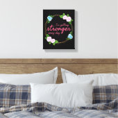 positive gute vibes Zitate für Arbeit Leinwanddruck (Insitu (Schlafzimmer))