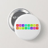positive Haltung Button (Vorne & Hinten)